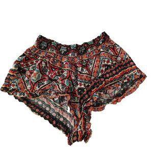 L.A. HEARTS Women Shorts Size XS Casual Floral Print Multicolor